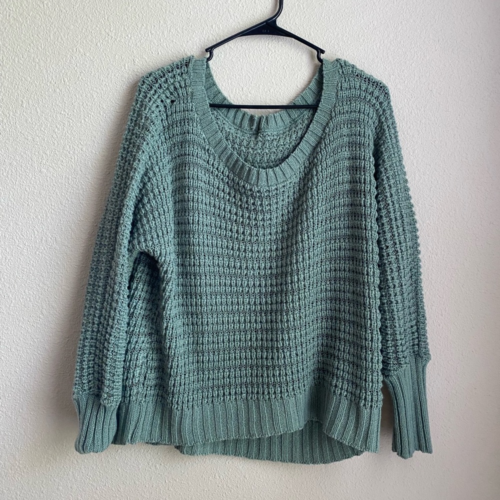 Sage green sweater